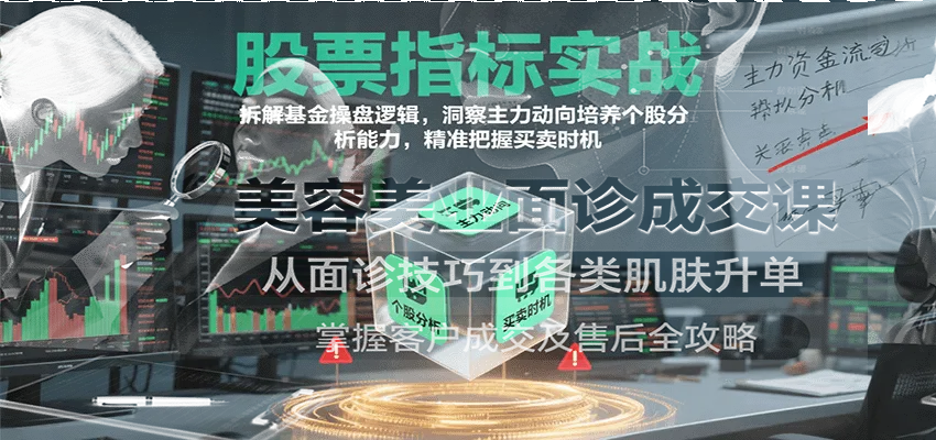 股票指标实战,基金操盘逻辑拆解,洞察主力动向培养个股分析能力把握买卖时机(更新)-续财库