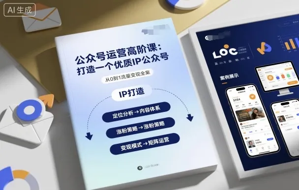 公众号运营高阶课，打造一个优质IP公众号-续财库