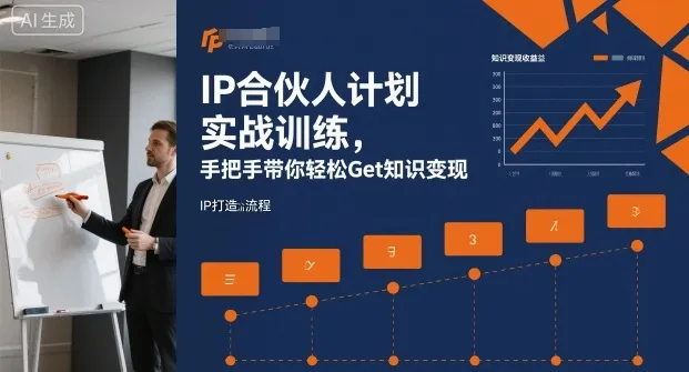 IP合伙人计划实战训练，手把手带你轻松Get知识变现-续财库
