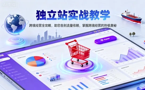 独立站实战教学,跨境经营全攻略,助您告别流量依赖,掌握跨境经营的终极奥-续财库