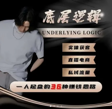 一个人起盘的底层逻辑，私域流量-直播电商-实体获客，一人起盘的36种賺钱思路-续财库