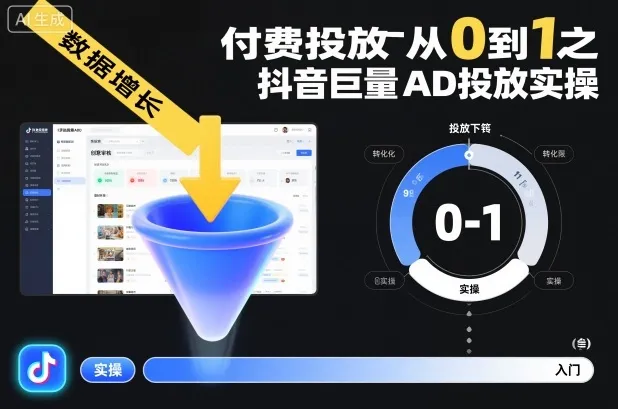 ​​‌‬‌‍⁤⁣​​⁤⁢​⁤​‍‬‬​⁤⁣‍‬⁤​⁡​⁣⁡‌‍​⁤⁣‍⁣​‌⁢⁢⁡‍⁣⁡​付费投放从0到1之抖音巨量AD投放实操-续财库
