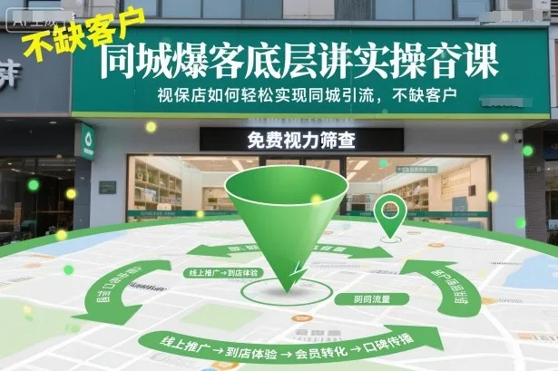 同城爆客底层实操课，视保店如何轻松实现同城引流，不缺客户！-续财库