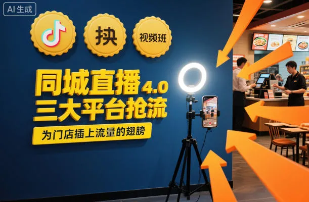 同城直播实操班4.0，三大平台抢流，为门店插上流量的翅膀-续财库