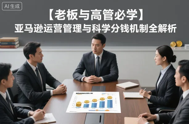 【老板与高管必学】亚马逊运营管理与科学分钱机制全解析-续财库