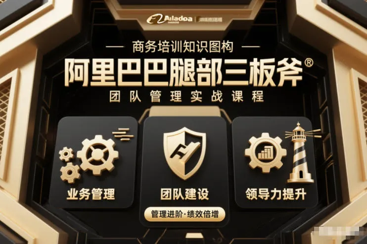 团队管理必学课程系列，阿里巴巴“腿部三板斧”-续财库
