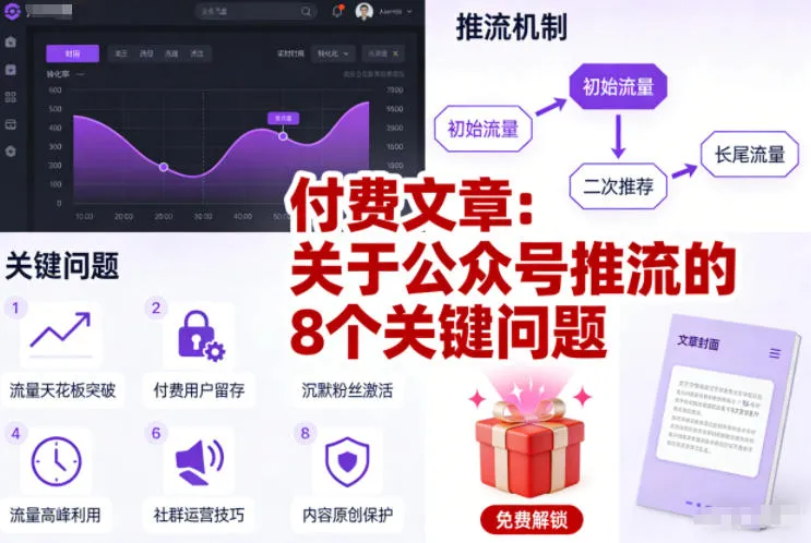 付费文章:关于公众号推流的8个关键问题-续财库