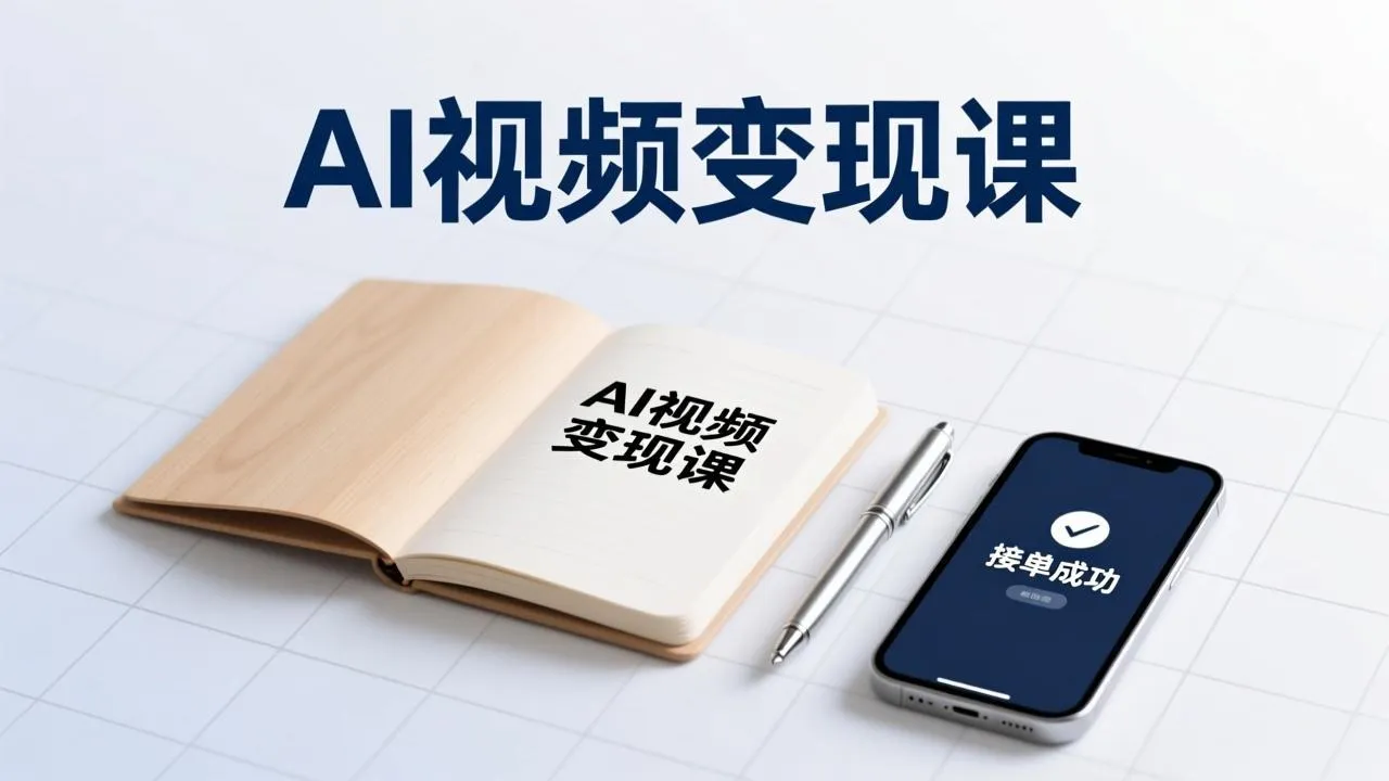 AI视频变现课，学完即可创作短片、接商单，实现副业增收，单项目报价可达千元-续财库