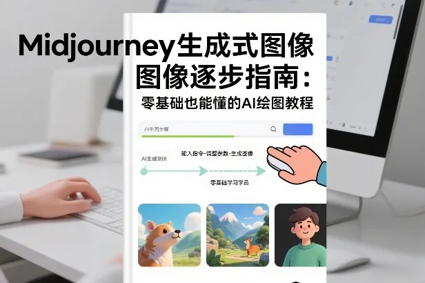 Midjourney生成式图像逐步指南：零基础也能懂的AI绘图教程-续财库