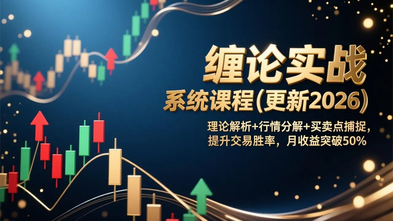 缠论实战系统课程(更新2026-续财库