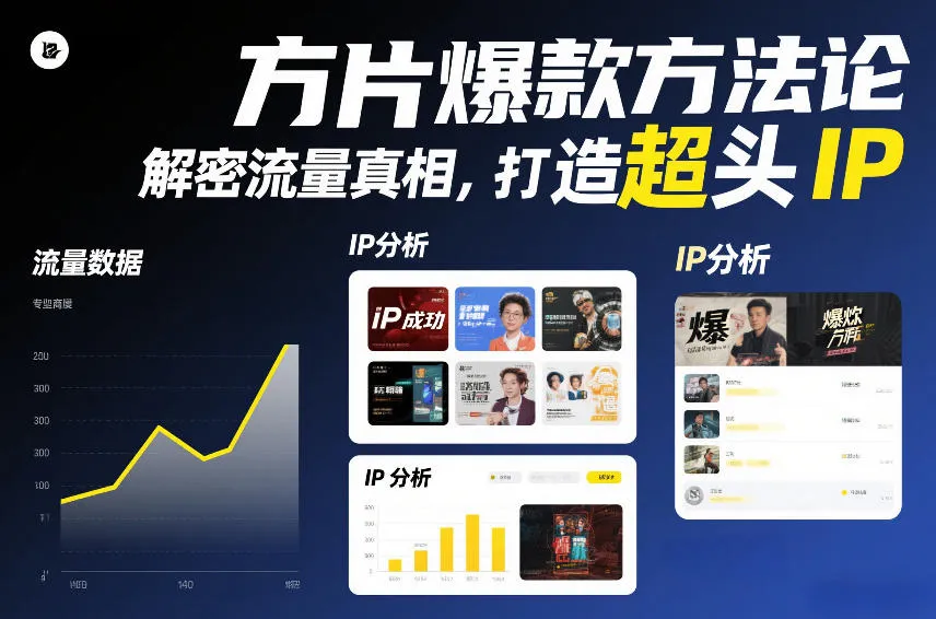方片爆款方法论，解密流量真相，打造超头IP-续财库