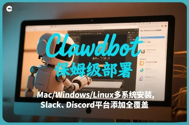 Clawdbot保姆级部署，从入门介绍、Mac/Windows/Linux多系统安装，到Slack、Discord平台添加全覆盖-续财库