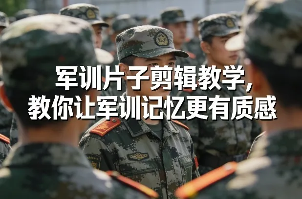 军训片子剪辑教学,教你让军训记忆更有质感-续财库