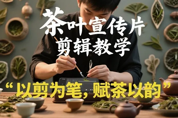 茶叶宣传片剪辑教学，以剪为笔，赋茶以韵，新手也能拍出高级感-续财库