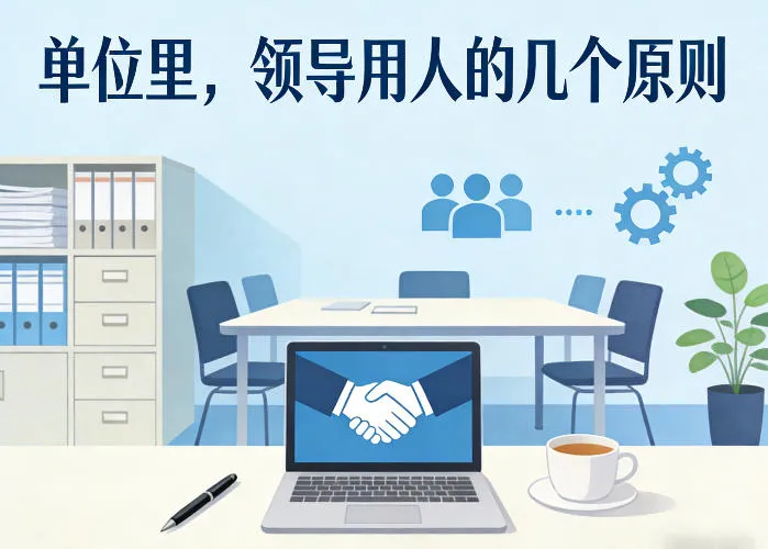 付费文章:单位里,领导用人的几个原则-续财库