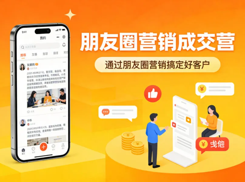 朋友圈营销成交营,通过朋友圈营销来搞定好客户-续财库