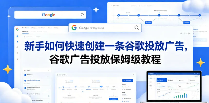 新手如何快速创建一条谷歌投放广告，谷歌广告投放保姆级教程-续财库