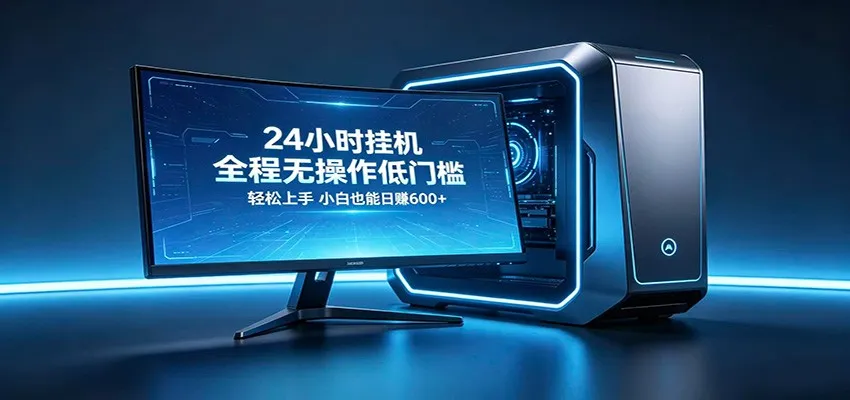 三角洲自动跑刀,纯自动挂机项目,零基础小白躺赚无忧-续财库