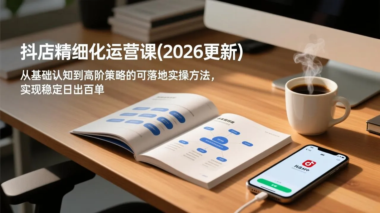 抖店精细化运营课(更新6月-续财库