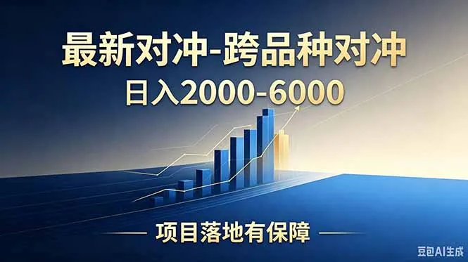 跨品种对冲震撼首发!日收益2000-6000+,项目绿色长久,安全稳健,合规靠谱,可批量放大-续财库