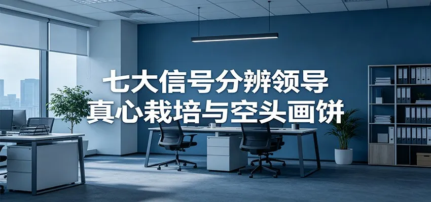 付费文章《七大信号分辨领导真心栽培与空头画饼》读懂管理背后人性逻辑-续财库