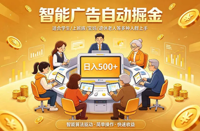 2026年最好做的项目:自动掘金项目,小白轻易上手,单日轻松收入500+【揭秘】-续财库