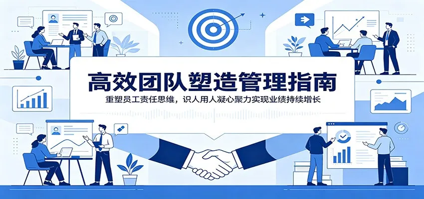 高效团队塑造管理指南：重塑员工责任思维，识人用人凝心聚力实现业绩持续增长-续财库