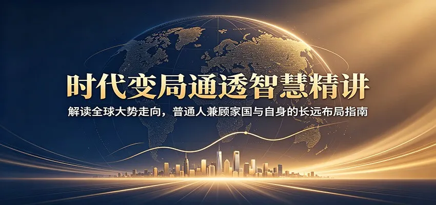 时代变局通透智慧精讲：解读全球大势走向，普通人兼顾家国与自身的长远布局指南-续财库