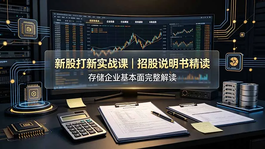 付费文章:新股打新实战课|招股说明书精读,存储企业基本面完整解读-续财库