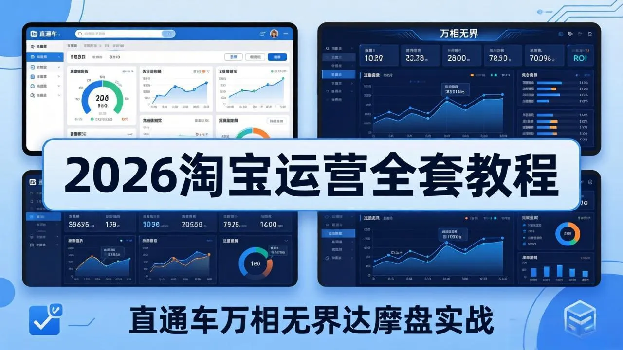 2026淘宝运营全套教程(更新7月-续财库