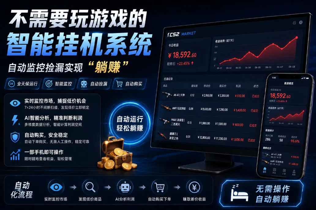 不用玩游戏的游戏搬砖项目，无需自己挂G，无需购买任何额外设备，所有数据支持任何形式验证【揭秘】-续财库