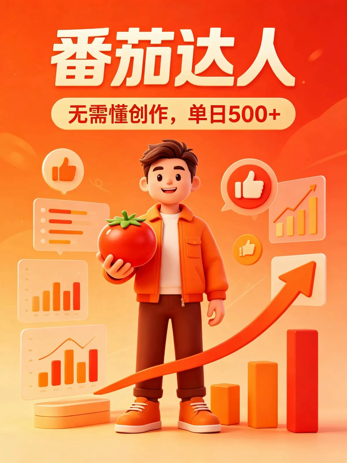 番茄小说达人全自动变现，普通人轻松日入500+-续财库