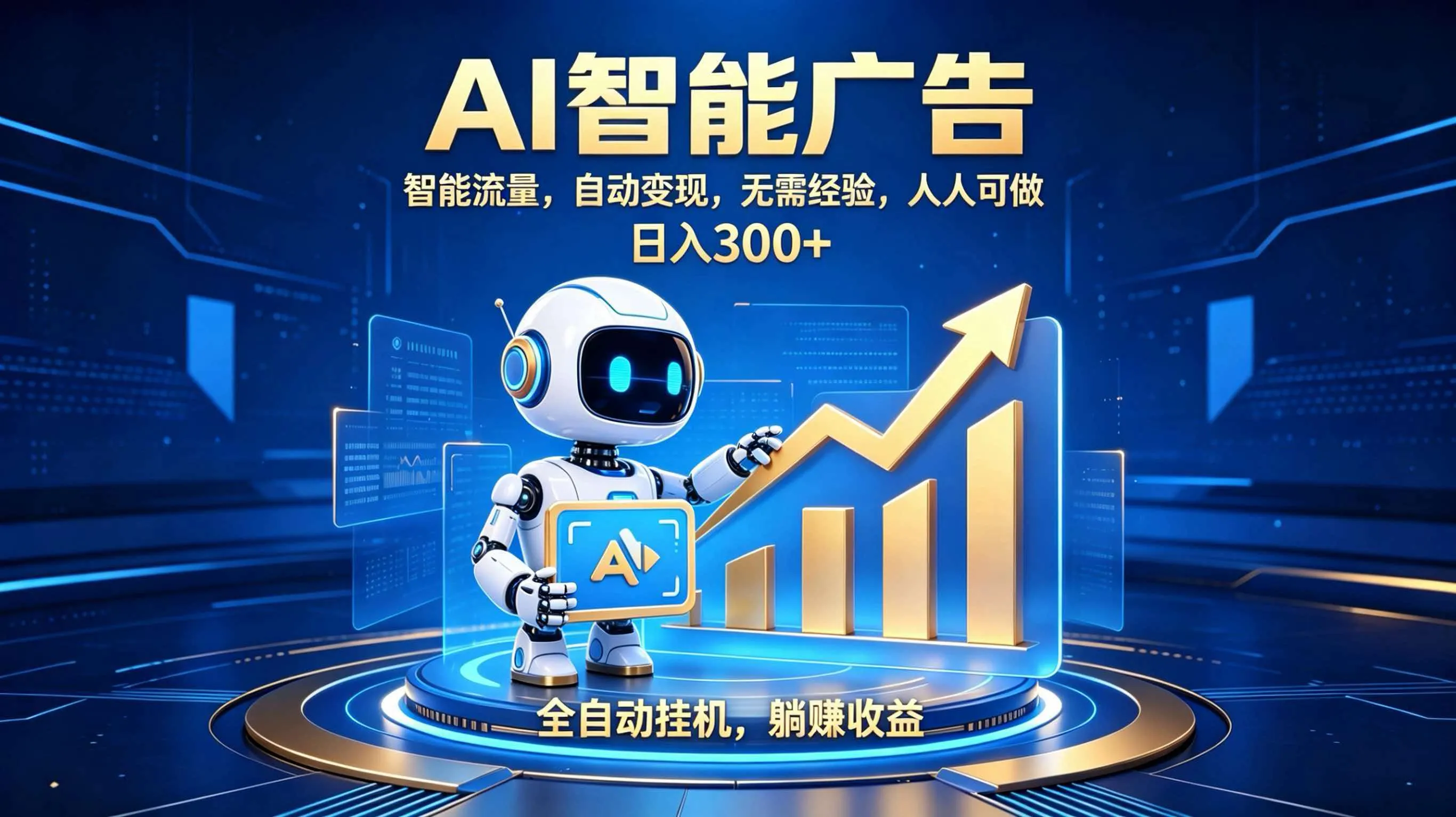 轻资产新赛道,全自动AI广告,打造持续收益-续财库