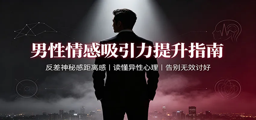 男性情感吸引力提升指南:反差神秘感距离感,读懂异性心理,告别无效讨好-续财库