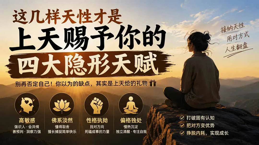 付费文章:这几样天性才是上天赐予你的四大隐形天赋-续财库
