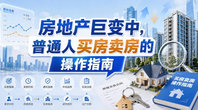 付费文章：房地产巨变中，普通人买房卖房的操作指南【上篇+下篇】-续财库