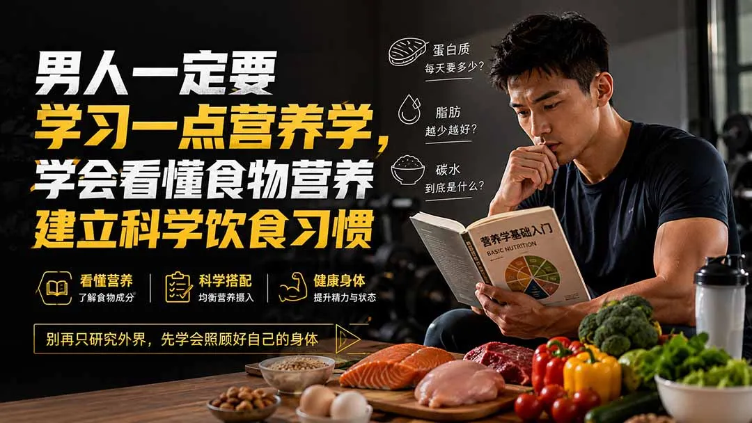 付费文章：男人一定要学习一点营养学，学会看懂食物营养建立科学饮食习惯-续财库