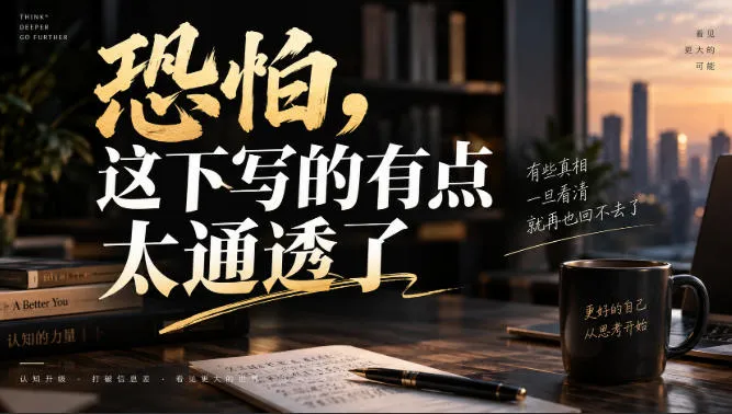 灏泽叔最新付费文章:恐怕,这下写的有点太通透了-续财库