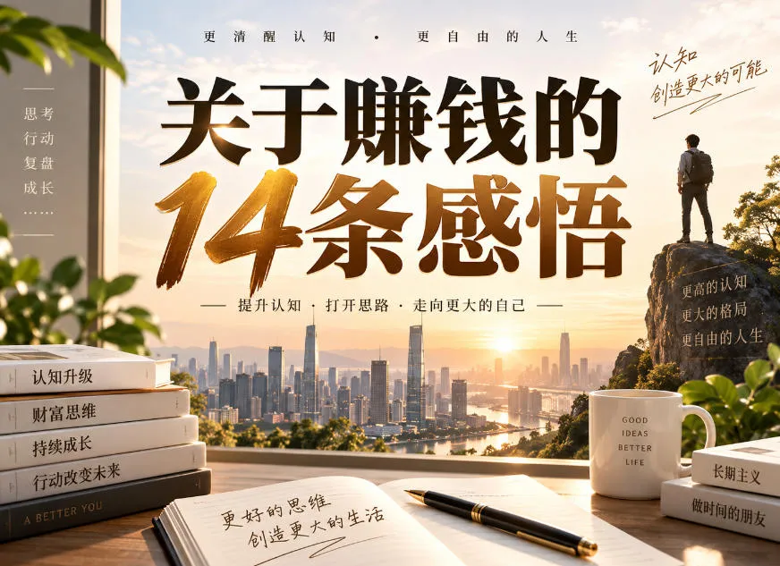 付费文章:关于賺钱的14条感悟-续财库