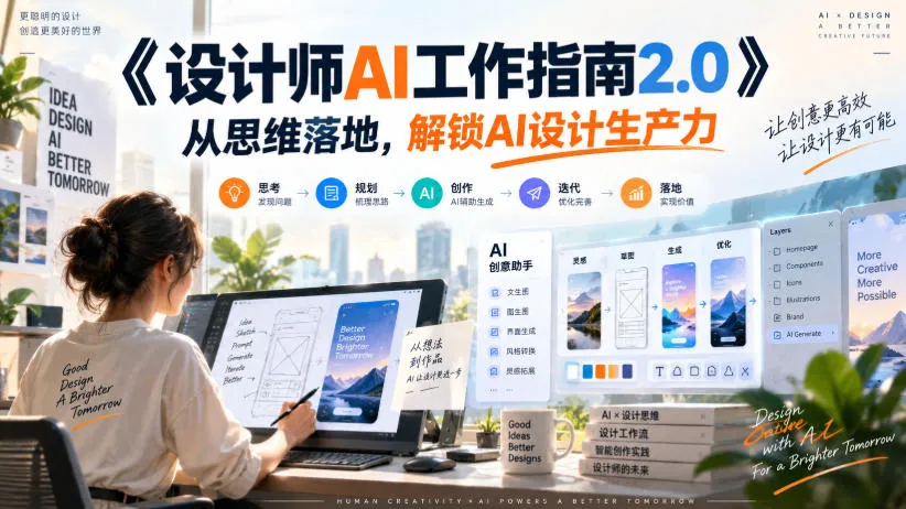 《设计师AI工作指南2.0》从思维落地-无水印，解锁AI设计生产力-续财库