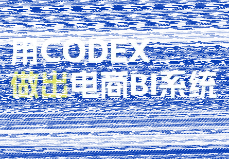 电商108将·用Codex做出电商BI系统-续财库