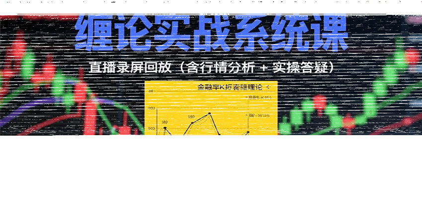 缠论实战系统课：直播录屏回放(含行情分析 + 实操答疑(更新8月)-续财库