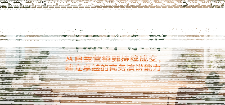 招商演讲训练体系课,从自我营销到持续成交,建立卓越的商务演讲能力-续财库