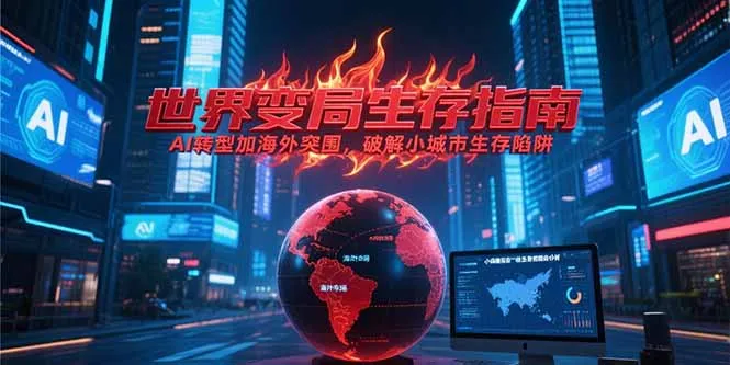 付费文章《世界变局生存指南,AI转型加海外突围,破解小城市生存陷阱》-续财库