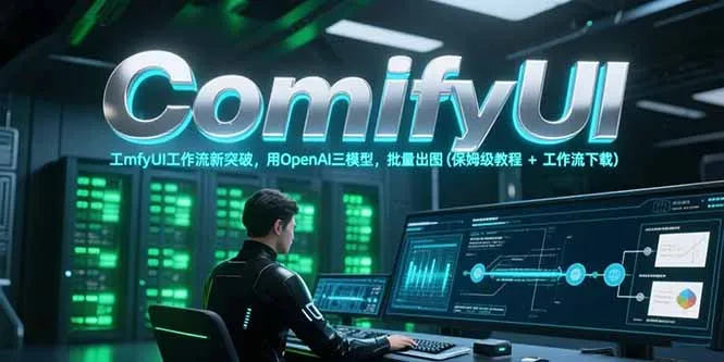 ComfyUI工作流新突破,用OpenAI三模型,批量出图(保姆级教程+工作流下载-续财库