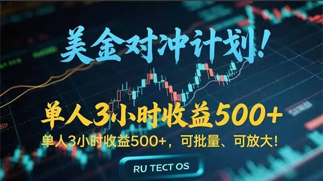 长久稳定的撸美金项目，平均3小时收入 500+，可公司实地考察实地操作！-续财库