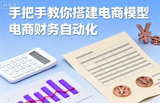 手把手教你搭建电商模型-电商财务自动化-续财库