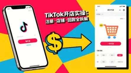 TikTok从开店到投流的进阶课,从基础实操到高阶技巧一网打尽-续财库