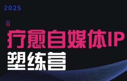 2025治愈自媒体IP训练营,专为疗愈领域从业者打造-续财库