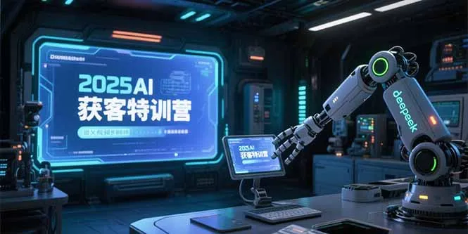 2025AI获客特训营，AI图文视频全制作，deepseek工具实操教学-续财库